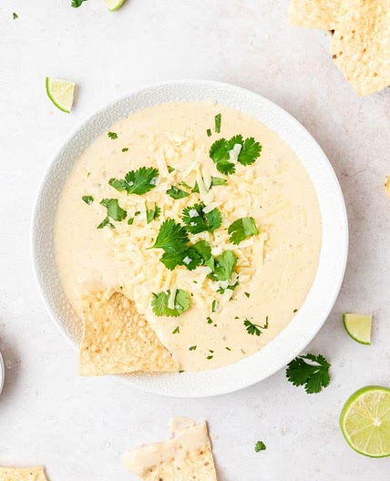 Crockpot White Queso Dip