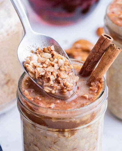 Maple Brown Sugar Overnight Oats