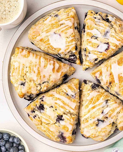 Lemon Blueberry Scones