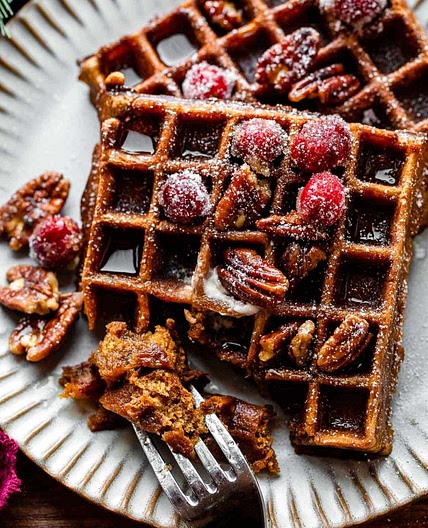 Gingerbread Waffles