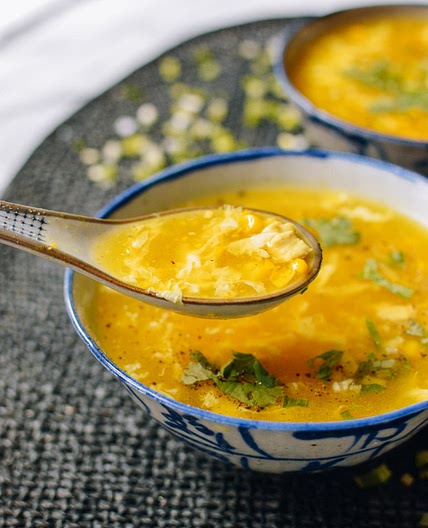 Chicken Corn Egg Drop Soup