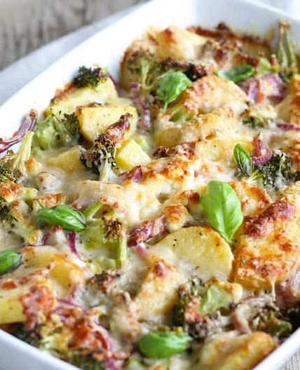 Super Easy Vegetable Bake