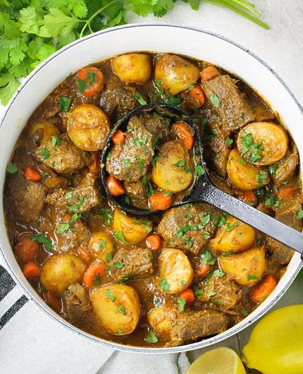 Indian Beef Curry with Potatoes
