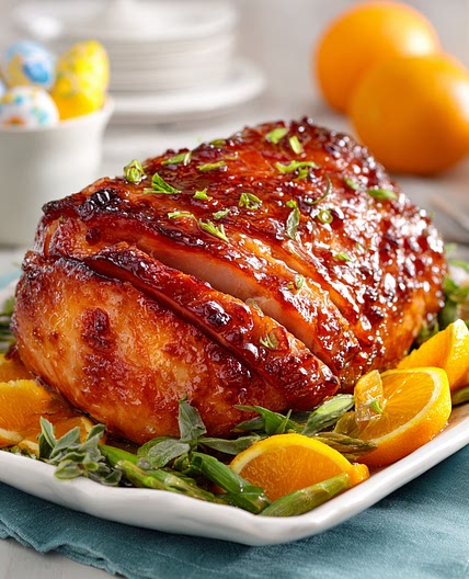 Orange-Glazed Easter Ham
