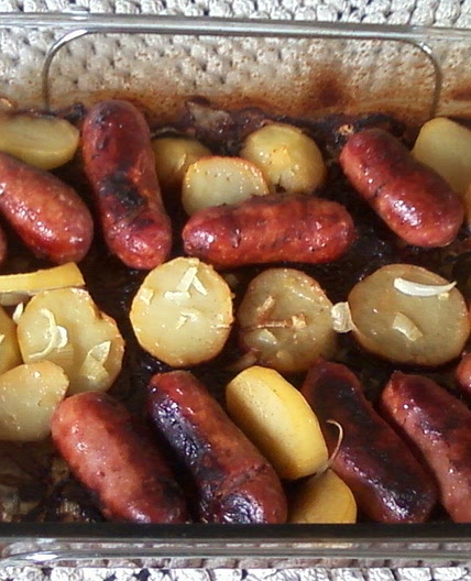 Linguiça assada