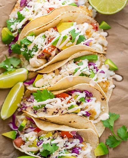 Fish Tacos Recipe with Best Fish Taco Sauce!