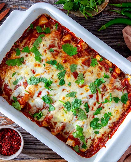 Chicken Enchiladas