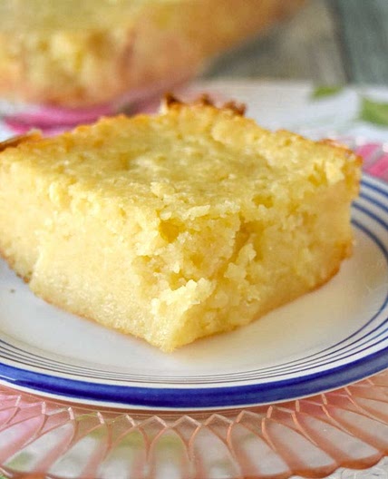 Irish Lemon Pudding Cake