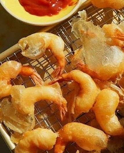 Japanese live spot bubble shrimp