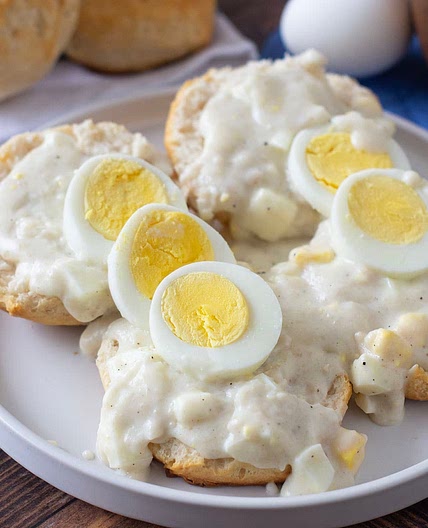 Southern Egg Gravy Recipe
