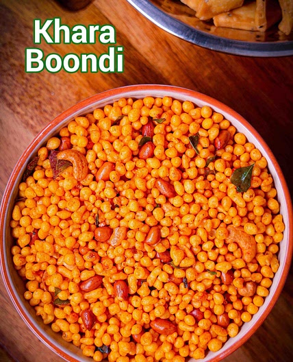 Boondi Recipe | Kara Boondi - Bakery Style