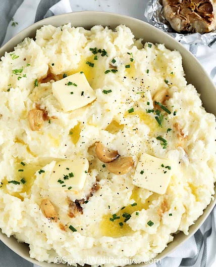 Creamy Garlic Mashed Potatoes