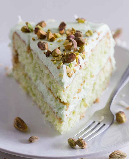 Pistachio Pudding Cake