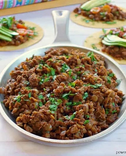 Lentil Taco Meat {Vegan, Grain-Free, High-Protein}