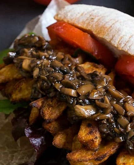 Air Fryer French Fry Po’ Boy