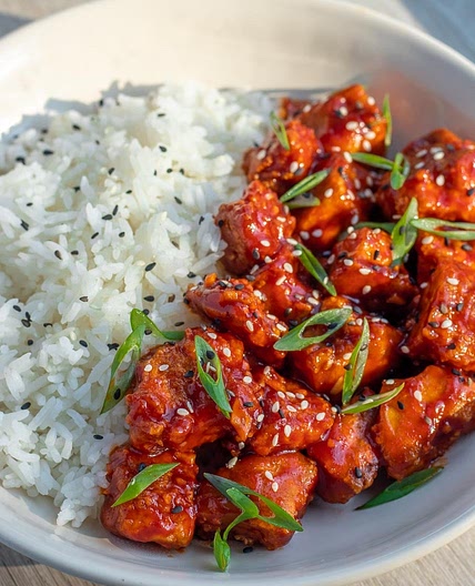 Spicy Gochujang Tofu (Korean Inspired)
