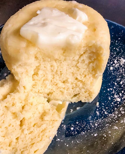 Grain Free Lemon Mug Cake for One