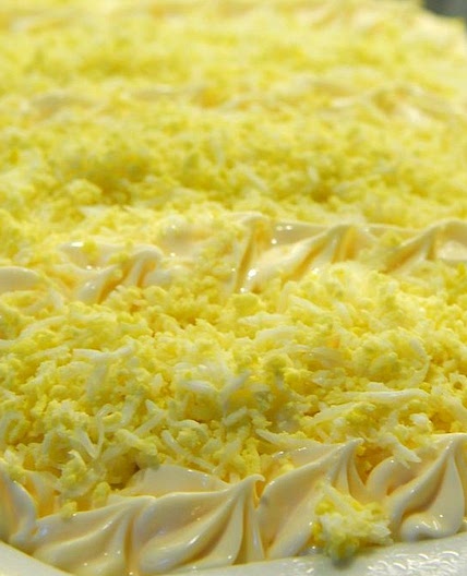 Salada de ovos com maionese