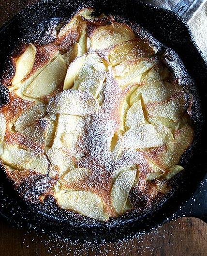 Apple Dutch Baby (Big Apple Pancake)