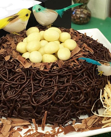 Bolo ninho de Páscoa