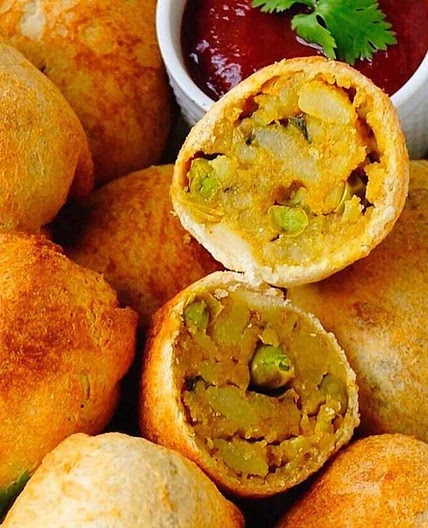 Air Fryer Indian Potato Bread Rolls