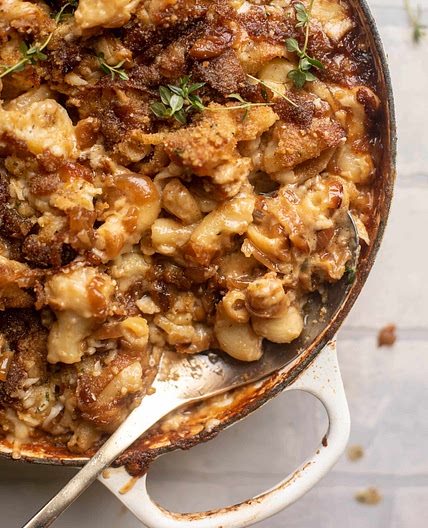 French Onion Soup Mac & Cheese