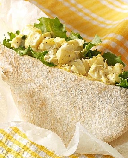 Curried Olive Egg Salad