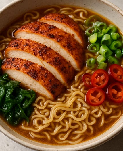 Jimmy’s Cajun Chicken Ramen
