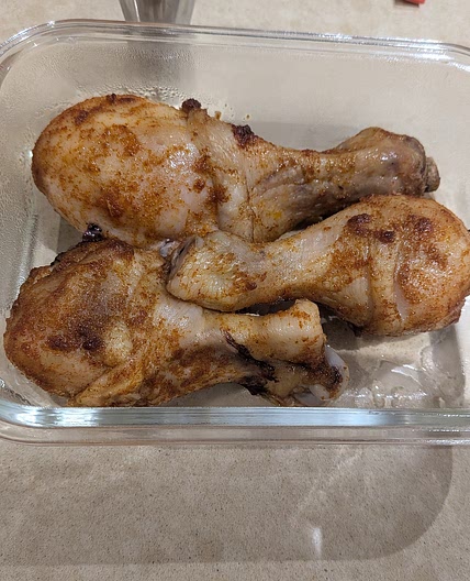 Crispy Baked Chicken Drumsticks