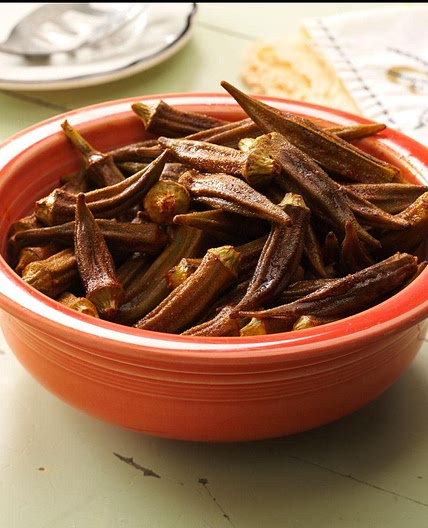 Okra Roasted with Smoked Paprika