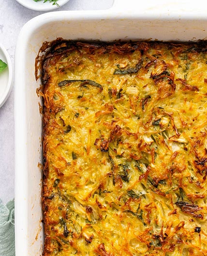 Crispy Potato Kugel Recipe (Passover Friendly)