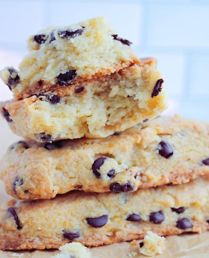 Vegan Chocolate Chip Scones