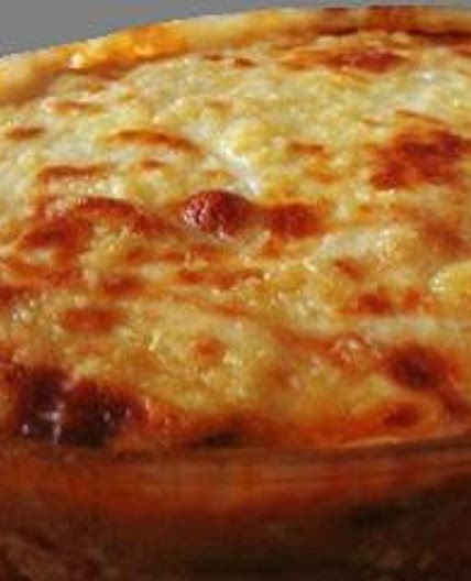 Lasanha de berinjela com peito de frango