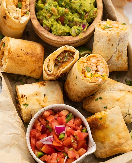 Frozen Burrito in the Air Fryer