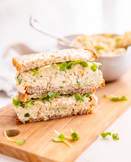 Chickpea Salad Sandwich