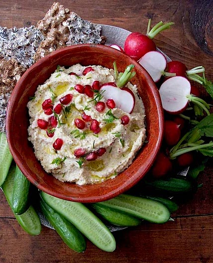 Artichoke, Chickpea and Lemon Dip