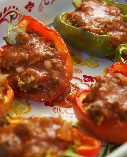 Cuban Stuffed Peppers