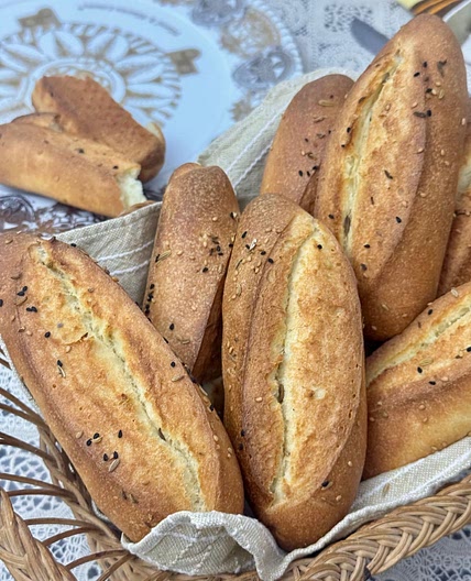 Easy 100% Semolina Rolls