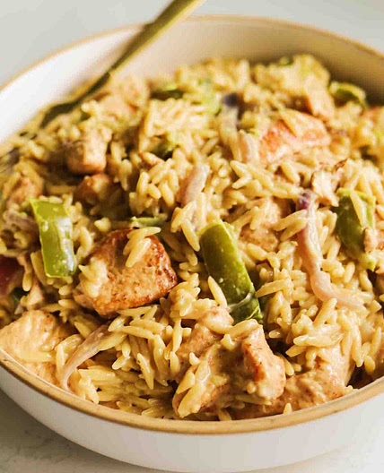Cajun Chicken Orzo