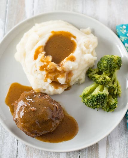 Crock Pot Salisbury Steak