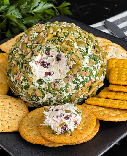 Olive Cheese Ball Recipe