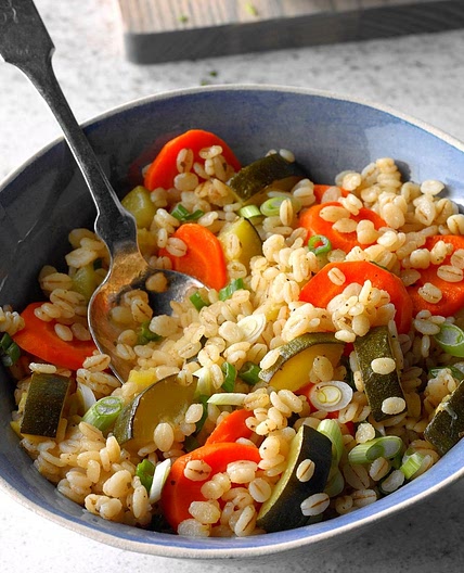 Vegetable and Barley Pilaf