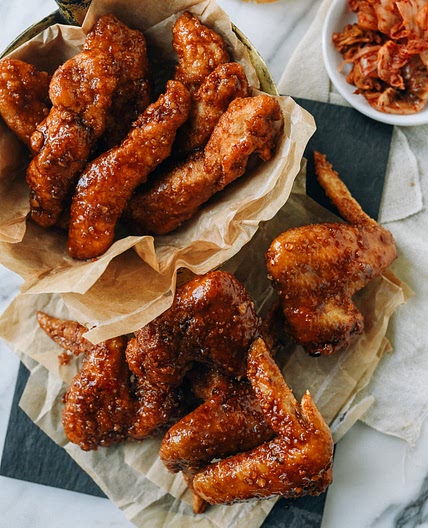 Korean Fried Chicken (Dakgangjeong)