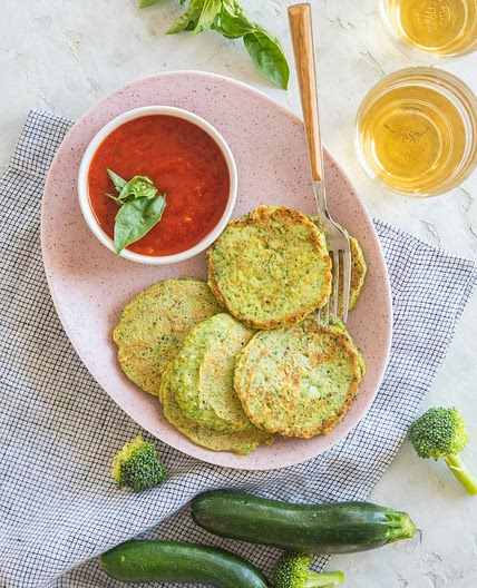 Green Veggie Pancakes