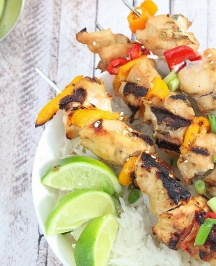 Chicken Teriyaki Skewers