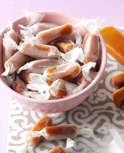 Creamy Orange Caramels