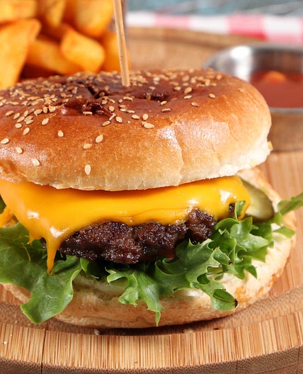 Hambúrguer de carne moída