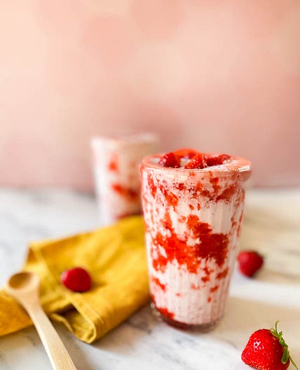 3-Ingredient Korean Strawberry Milk Recipe