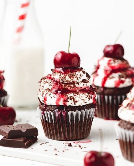 Black Forest Cupcakes