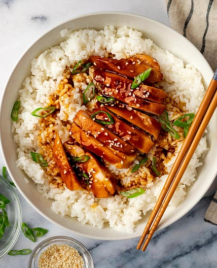 Teriyaki chicken & rice